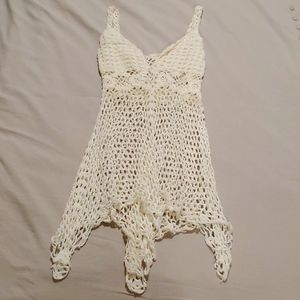 Crochet swim cover up
